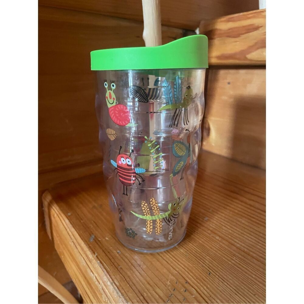 Tervis Cool Bugs Made in USA Double Walled Insulated Tumbler Cup, 10oz Wavy
